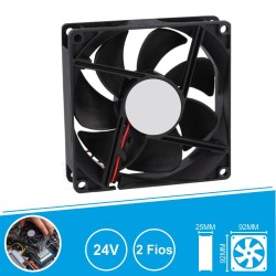 VENTILADOR 24VDC 92X92X25mm