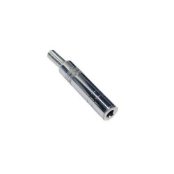 FICHA JACK 6.5 FEMEA  EXTENSAO STEREO METAL