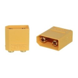 FICHA PARA BATERIA XT90 MACHO