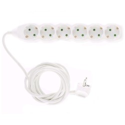 EXTENSAO CORRENTE SCHUKO 6 VIAS 5MTS
