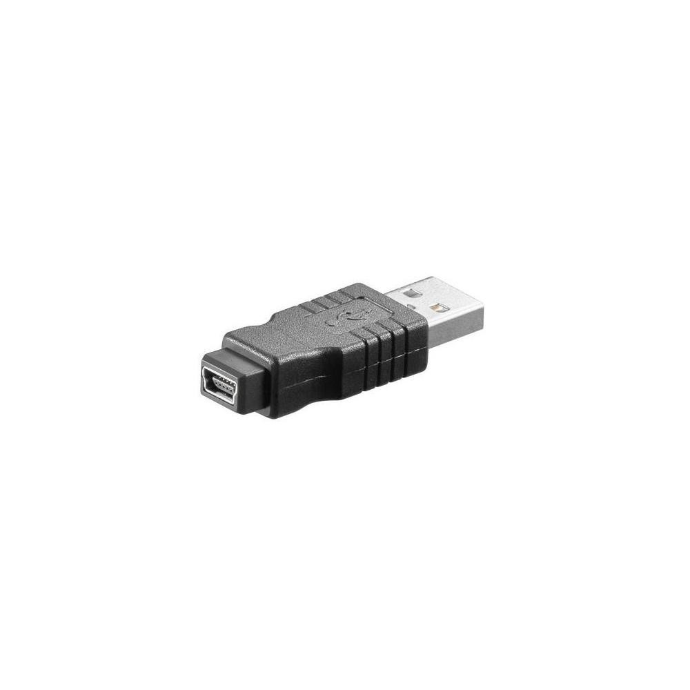 ADAPTADOR USB-A MACHO / MINI USB-B 5P FEMEA ADAPTADOR USB-A MACHO / MINI USB-B 5P FEMEA