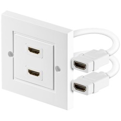 ADAPTADOR HDMI 2 PORTAS PAREDE