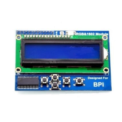 MODULO DISPLAY RGB 1602 PARA BANANA / RASPBERRY