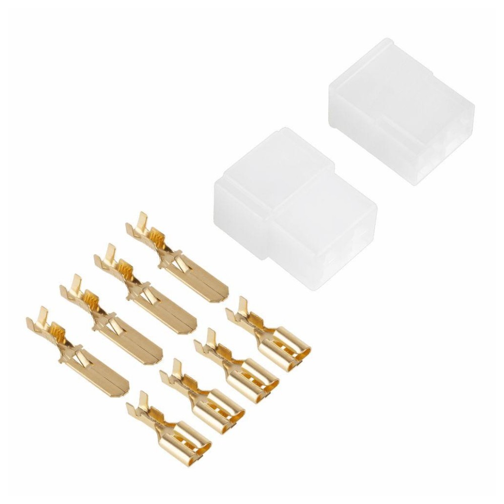 FICHA FASTON CONJUNTO MACHO FEMEA 4 TERMINAIS FICHA FASTON CONJUNTO MACHO FEMEA 4 TERMINAIS