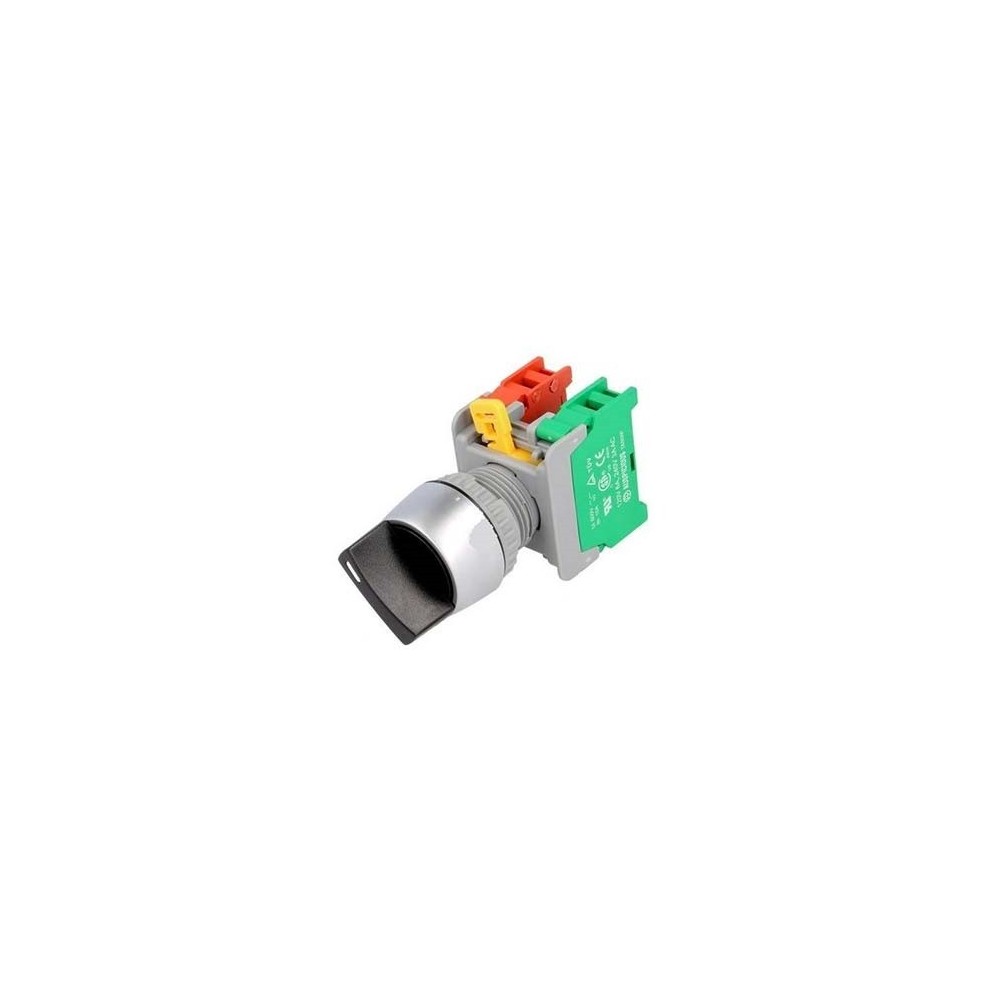 COMUTADOR ROTATIVO 2 POS NC+NA 230V 3A 22mm IP65