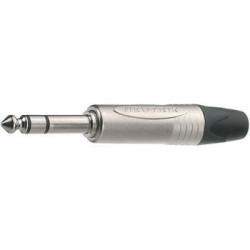 FICHA JACK 6.3 MACHO STEREO NEUTRIK