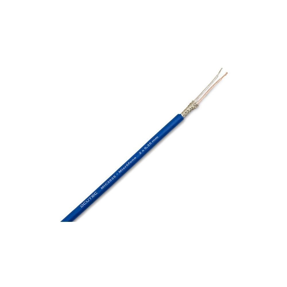 CABO MICROFONE 2X0.35mm DCUTEC AZUL CABO MICROFONE 2X0.35mm DCUTEC AZUL
