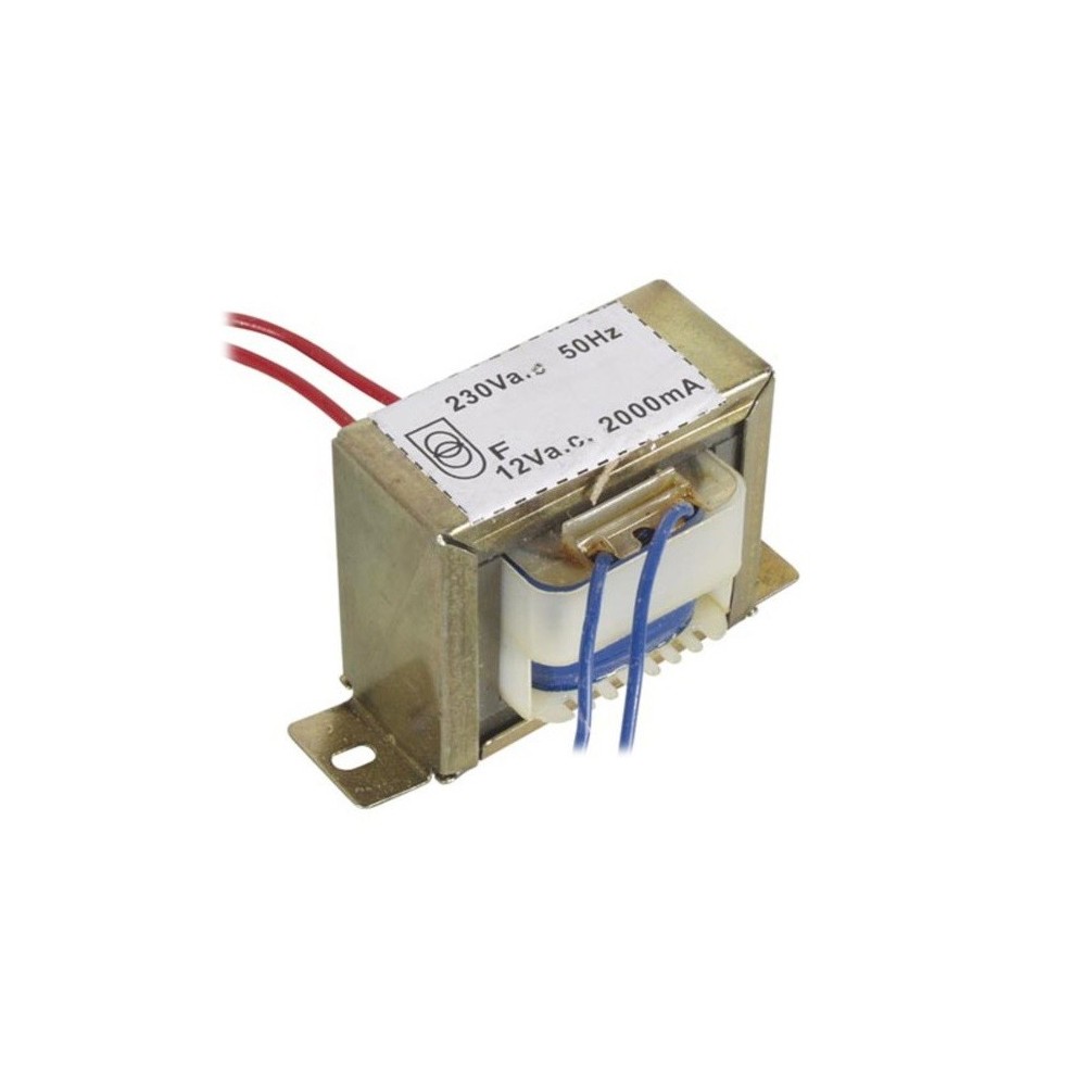 TRANSFORMADOR ALIM. 230V 12V 2000mA (24VA)