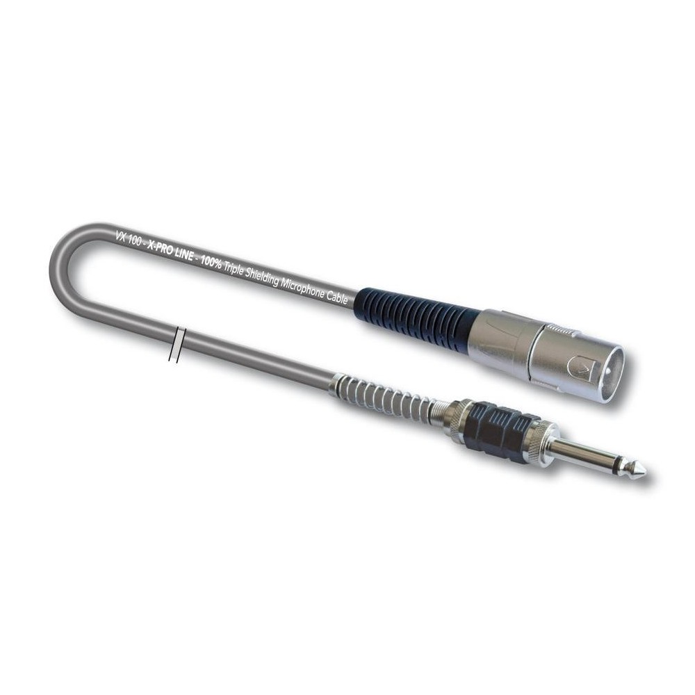 CABO MICROFONE X-PRO LINE XLR JACK 6.3
