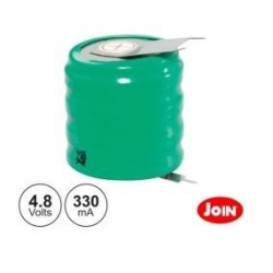 BATERIA NI-MH 4.8V 330MA C/ PATILHAS