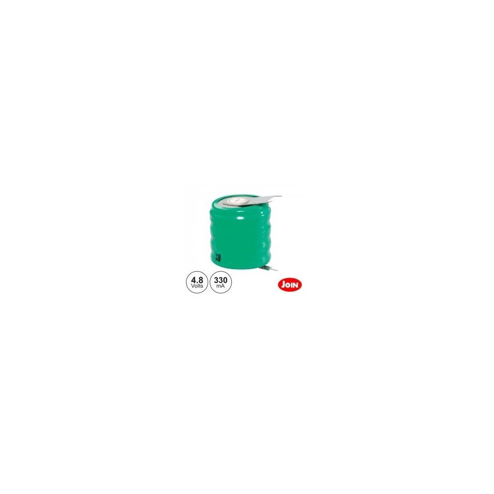 BATERIA NI-MH 4.8V 330MA C/ PATILHAS