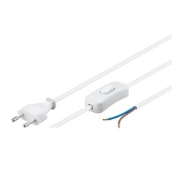 EXTENSAO CORRENTE FICHA MACHO + INTERRUPTOR PASSAGEM SEM FICHA FEMEA 1,5MT