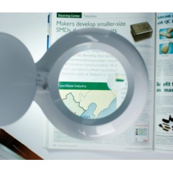 CANDEEIRO SECRETARIA COM LUPA 230VAC 3/12 DIOPTRIAS T4