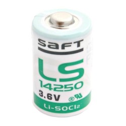 PILHA LITIO SAFT 1/2AA LS14250 3,6V
