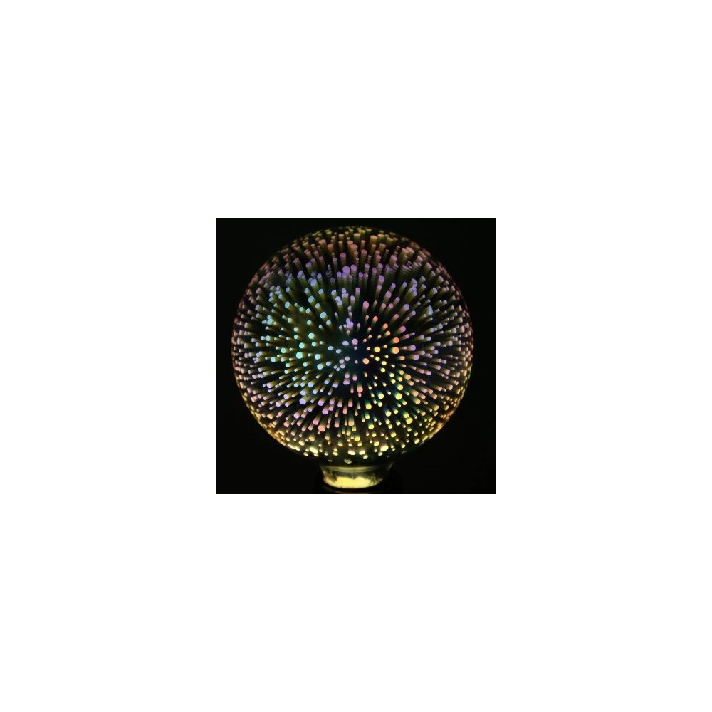 LAMPADA LED G95 E27 4W EFEITO 3D FOGO ARTIFIIAL LAMPADA LED G95 E27 4W EFEITO 3D FOGO ARTIFIIAL