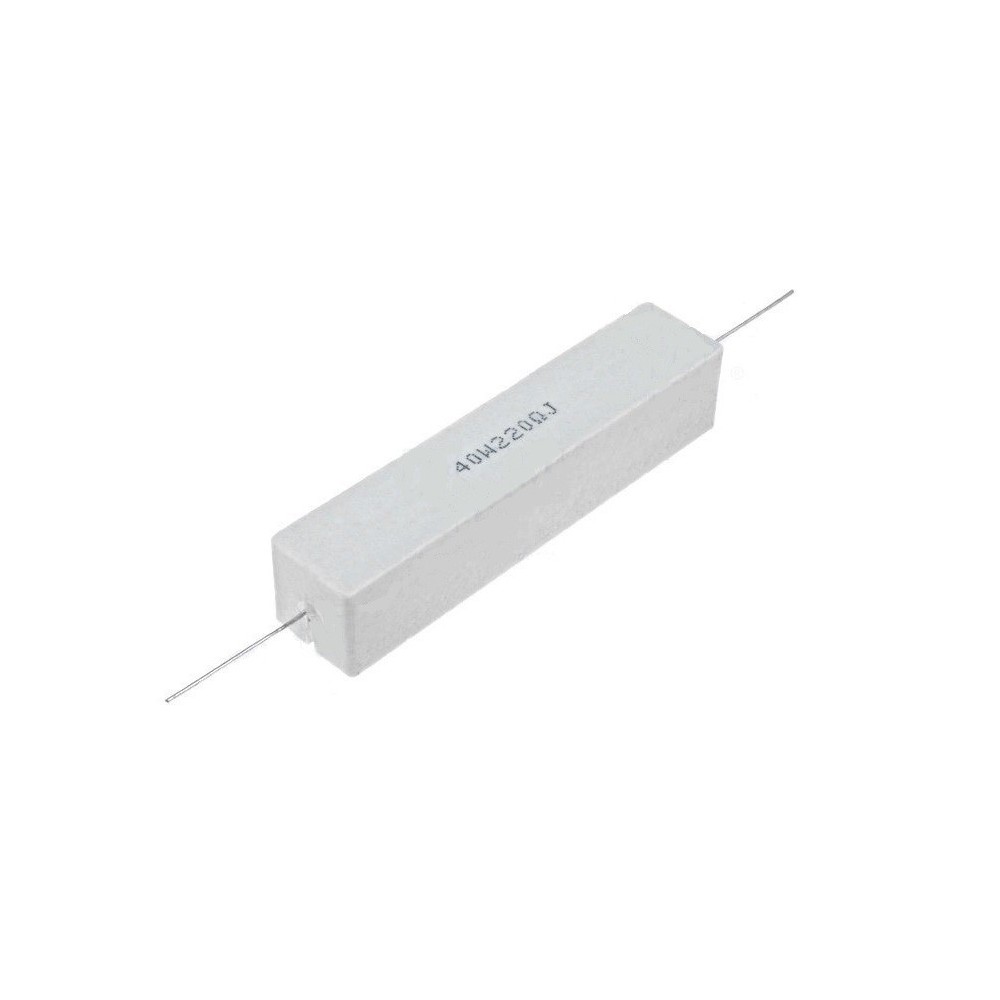 RESISTENCIA BOBINADA 40W 1K 19X19X89mm RESISTENCIA BOBINADA 40W 1K 19X19X89mm