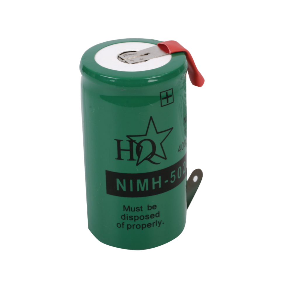 BATERIA RECARREGAVEL NI-MH 1,2V 4A R20 COM PATILHAS