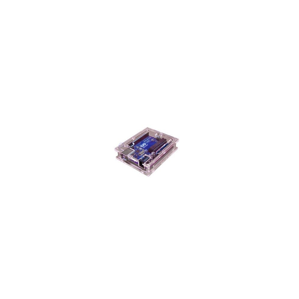 CAIXA TRANSPARENTE PARA FUNDUINO/ARDUINO UNO-R3