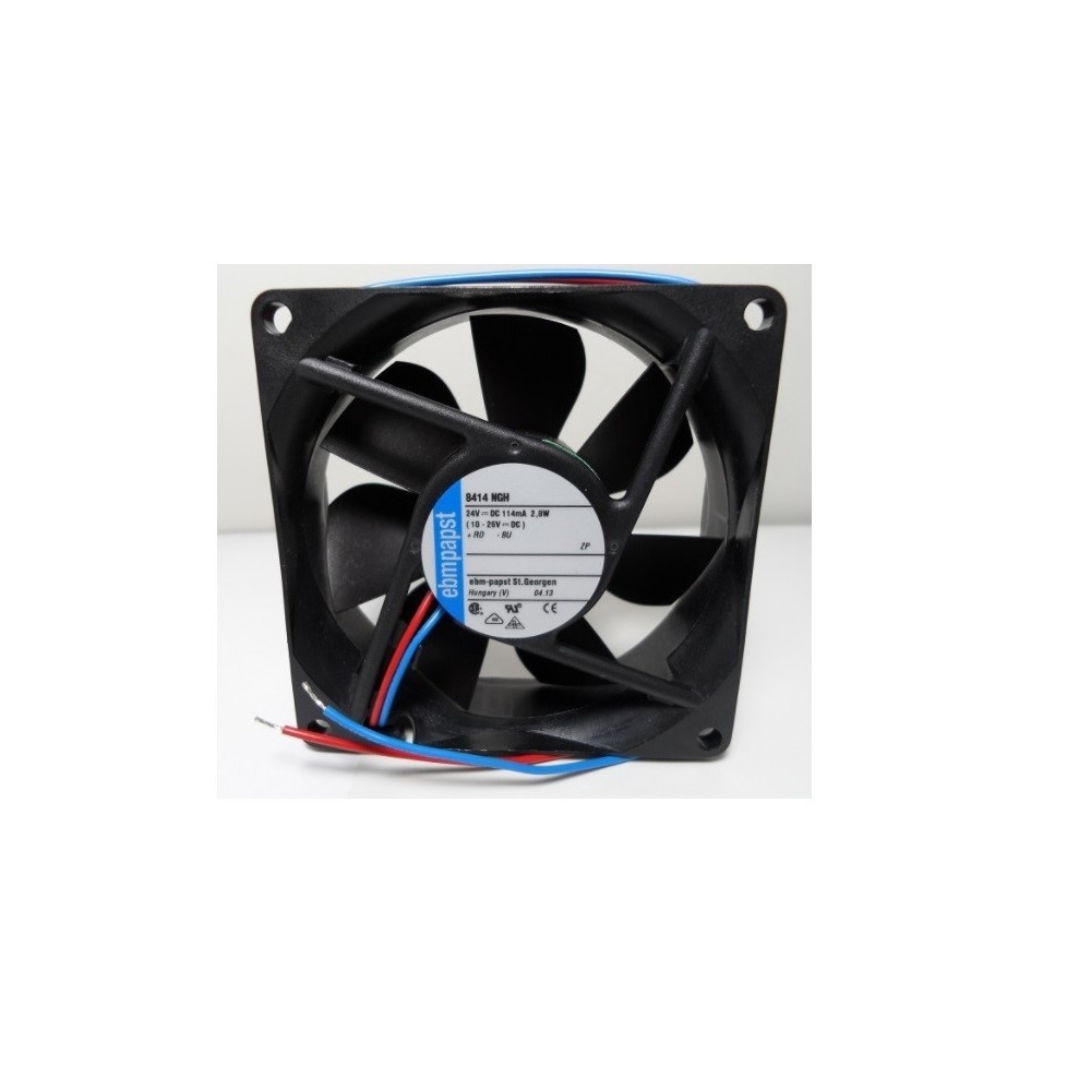 Ventilador 24Vdc 80x80x25mm 2.8W 3600Rpm EBM-PAPST Ventilador 24Vdc 80x80x25mm 2.8W 3600Rpm EBM-PAPST