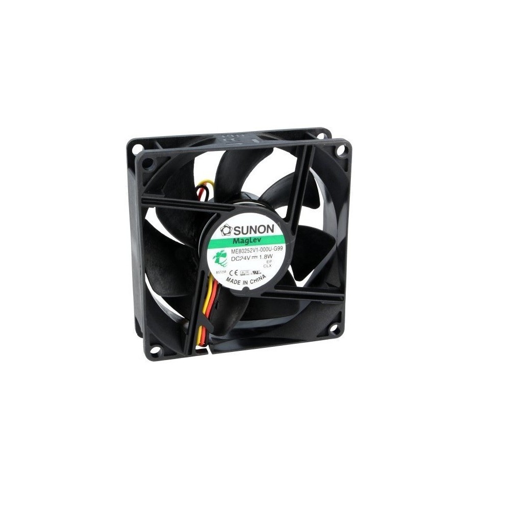 VENTILADOR 24VDC 80X80X25mm 69,7m3/H 33DB VENTILADOR 24VDC 80X80X25mm 69,7m3/H 33DB