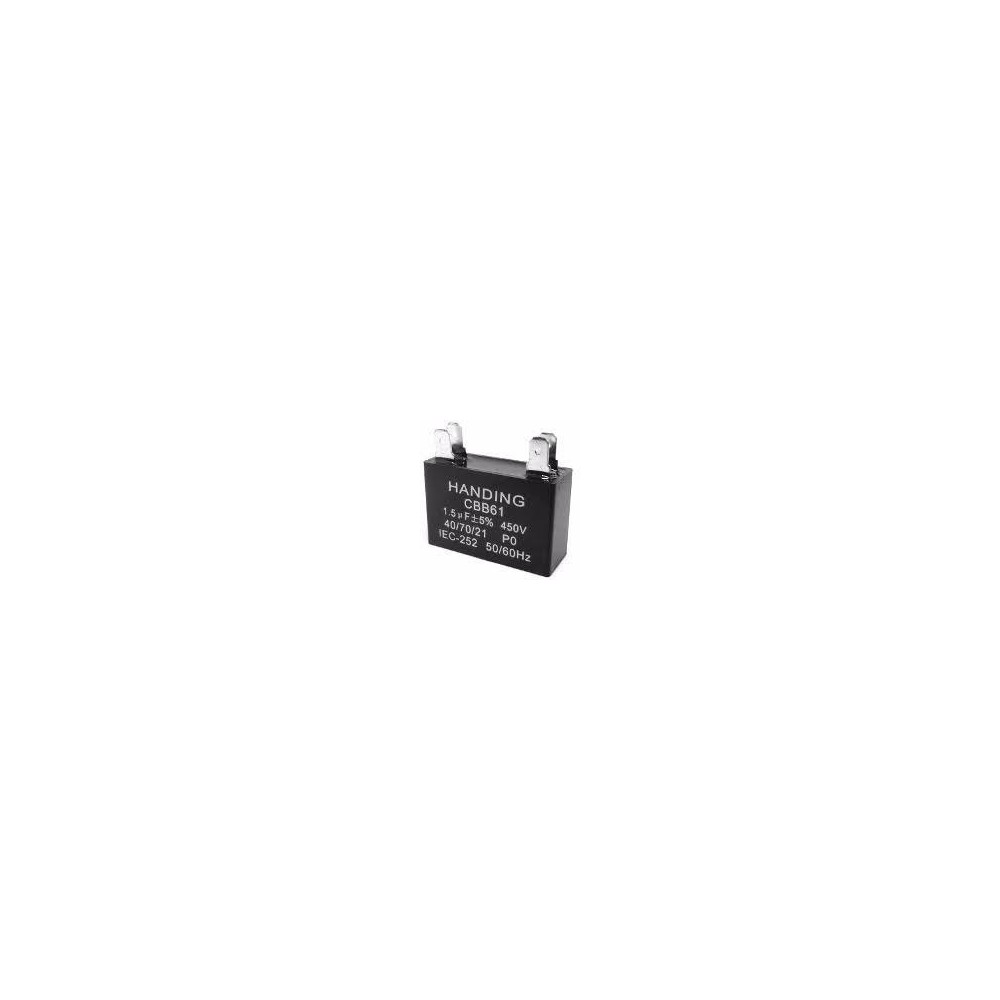 CONDENSADORES 1.5MF/450V CX.RETANGULAR CONDENSADORES 1.5MF/450V CX.RETANGULAR