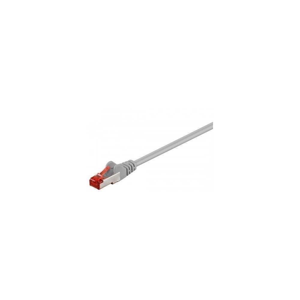 EXTENSAO CAT6 FTP RJ45 CINZENTO 0.5MT