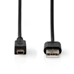 CABO USB A MACHO / MINI USB B 5P MACHO 3MT