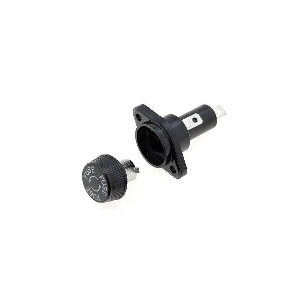 SUPORTE FUSIVEL PAINEL 10.3X38mm 30A 600V UL94V-0 SUPORTE FUSIVEL PAINEL 10.3X38mm 30A 600V UL94V-0