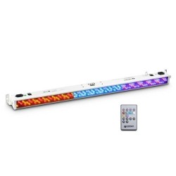 BARRA LEDS RGB IR BRANCA C/ COMANDO CAMEO