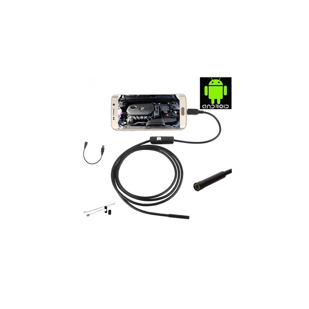 CAMERA ENDOSCOPICA HD + ACESSORIOS | ANDROID IP67