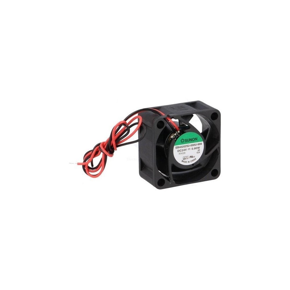 VENTILADOR 24VDC 40X40X20mm 13,01m3/H 21DBA 26AWG