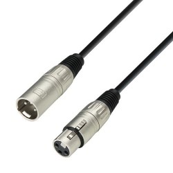 EXTENSAO XLR FÊMEA / XLR MACHO P/ MICROFONE 6MTS