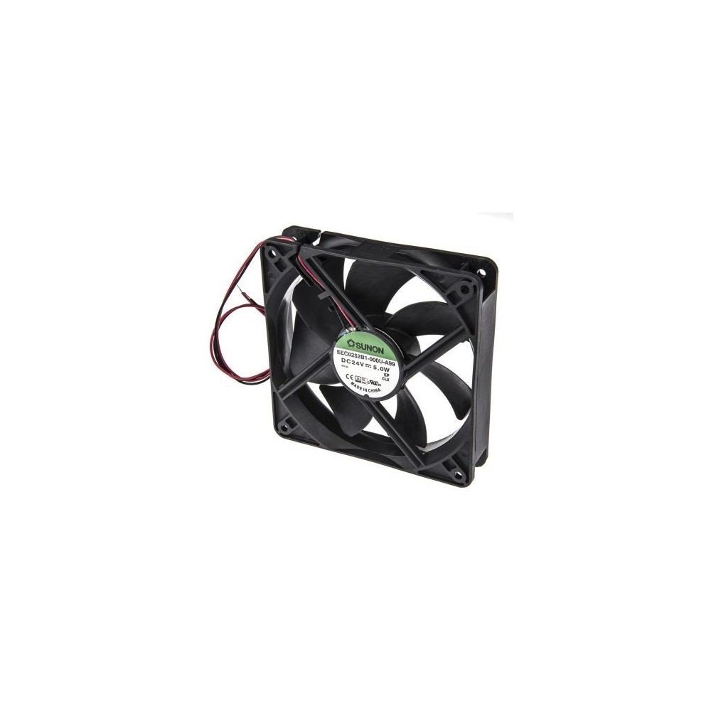 VENTILADOR 24VDC  120X120X25mm 183,3 m3/HORA 44,5dba