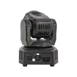 MOVING HEAD MINI 4 LED CREE RGBWA-UV 18W DMX MIC IBIZA