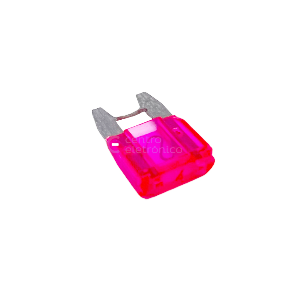 MINI FUSIVEL TIPO GARFO 4A ROSA MINI FUSIVEL TIPO GARFO 4A ROSA