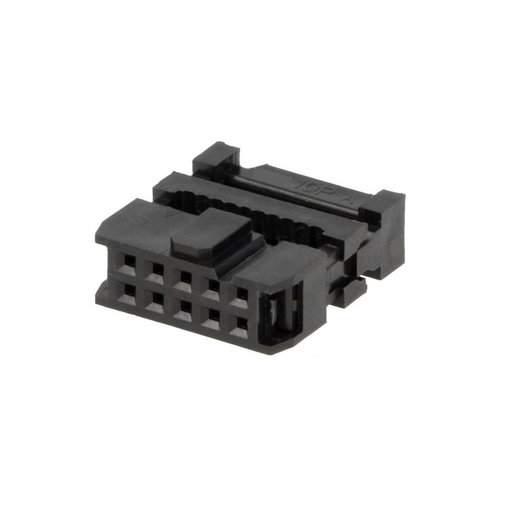 FICHA IDC FEMEA 10P PARA FLAT CABLE 10P 2mm ENTRE PINOS