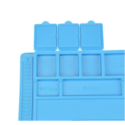 TAPETE SOLDAR EM SILICONE 450X300mm
