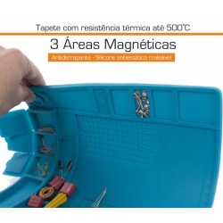 TAPETE SOLDAR EM SILICONE 450X300mm