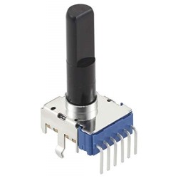 POTENCIOMETRO AXIAL 6 TERMINAIS C.IMPRESSO 50mW 50K VEIO 6mm