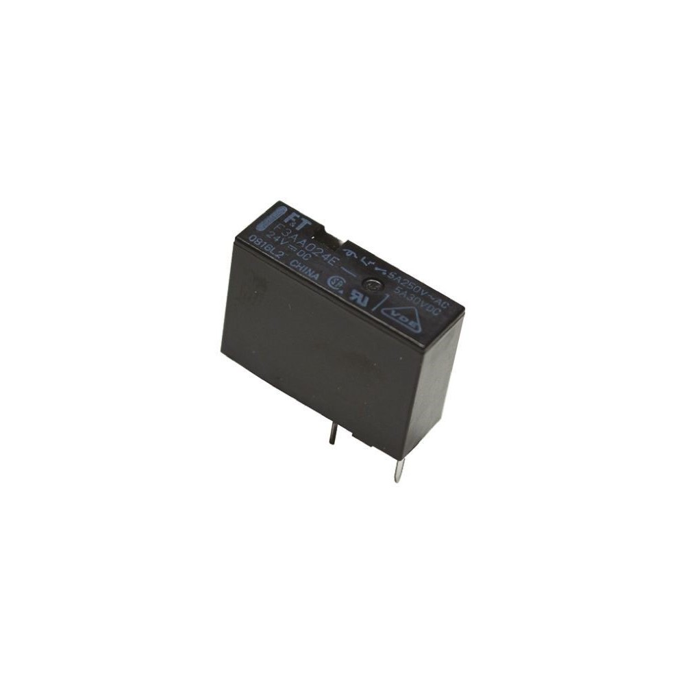 RELE ELETROMAGNETICO SPST-NO UNICONDUTOR 24VDC 5A MAX 250VAC