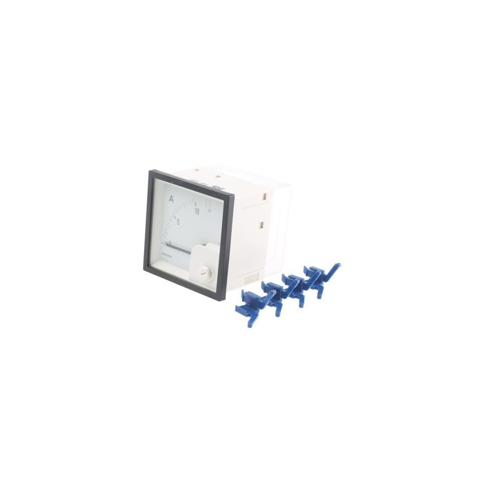 AMPERIMETRO PAINEL ANALOGICO AC 30A/60A TRUE RMS 72X72mm