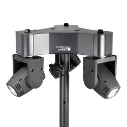 QUAD LED MOVING HEADS 3X10W CREE RGBW CAMEO