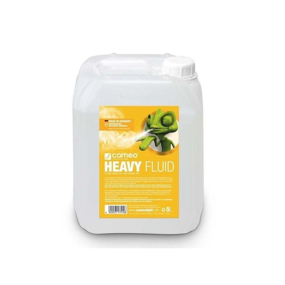 LIQUIDO PARA MAQUINA DE FUMO COM ALTA DENSIDADE 5L CAMEO