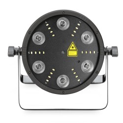 FLAT STORM PAR 3 IN 1 COM LASER E STROB CAMEO