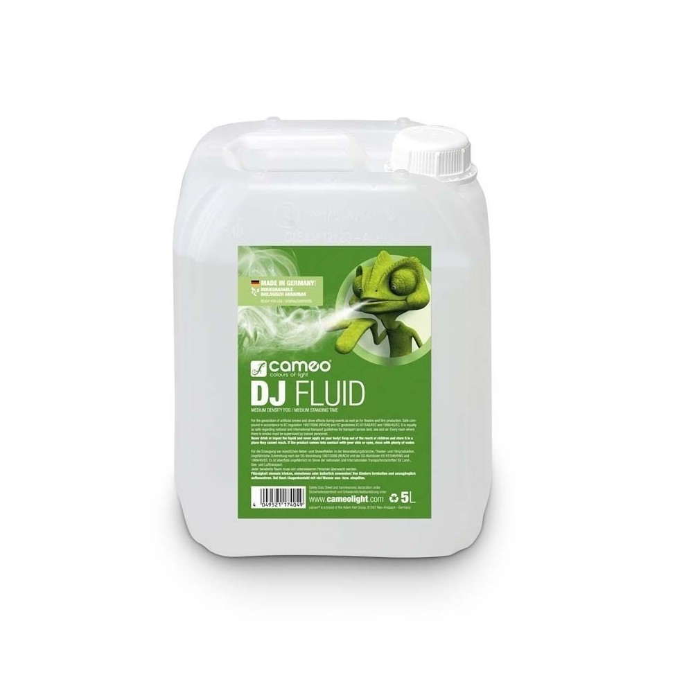 LIQUIDO PARA MAQUINA DE FUMO COM DENSIDADE MEDIA 5L CAMEO