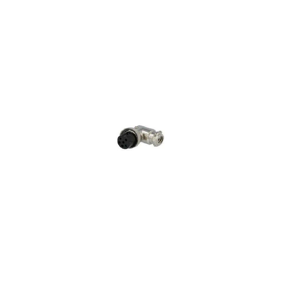 FICHA MICRO FEMEA 6 PINOS CURVA PARA CABO FICHA MICRO FEMEA 6 PINOS CURVA PARA CABO