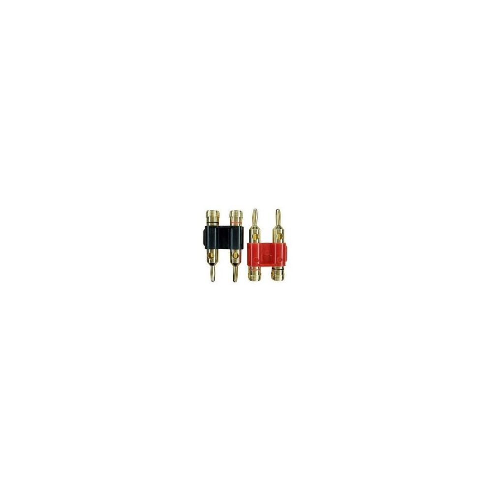FICHA BANANA DUPLA MACHO / FEMEA D 4mm PRETO FICHA BANANA DUPLA MACHO / FEMEA D 4mm PRETO