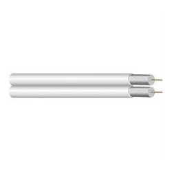 CABO COAXIAL DUPLO  75 Ohms Diam. 2X6mm
