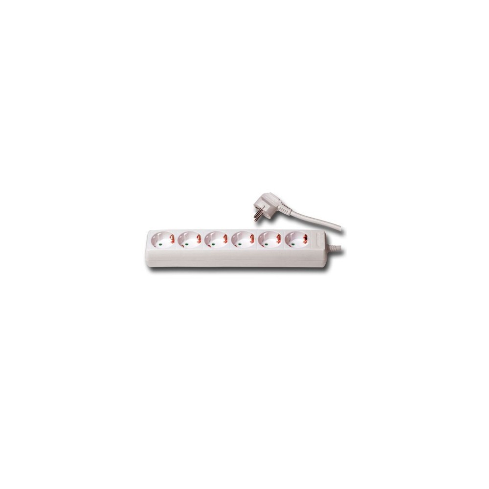 EXTENSAO CORRENTE SCHUKO 6 VIAS 3X1,5mm