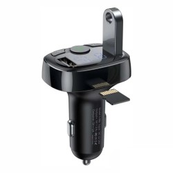 TRANSMISSOR FM DE ISQUEIRO BLUETOOTH USB MICROSD